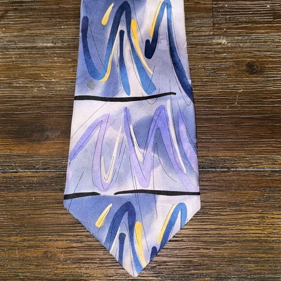 J Garcia Wetlands I Collection Thirty 30 Silk Necktie Jerry Garcia Grateful Dead - Picture 1 of 6